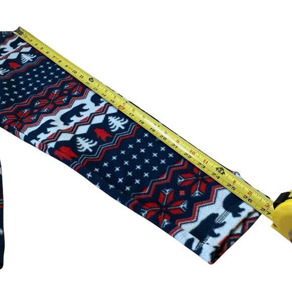 Chubbies 1/4 Zip Mens Large Bearly Wild Retro Print Fleece Sweater Pullover - Picture 6 of 7